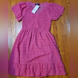 Pink Womans Dress